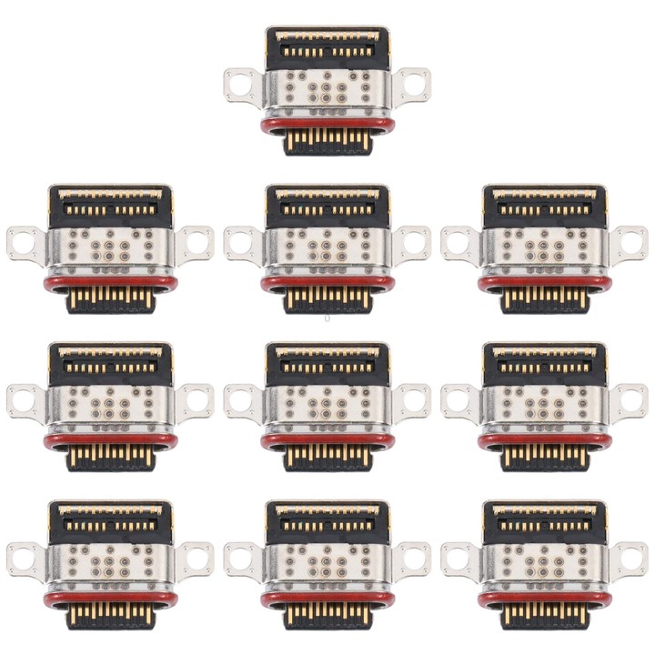 10 PCS Charging Port Connector For Huawei Nova 8 Pro 5G/Honor V40 5G