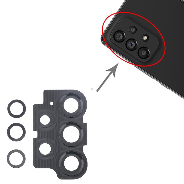 For Samsung Galaxy A53 5G SM-A536B 10pcs Camera Lens Cover