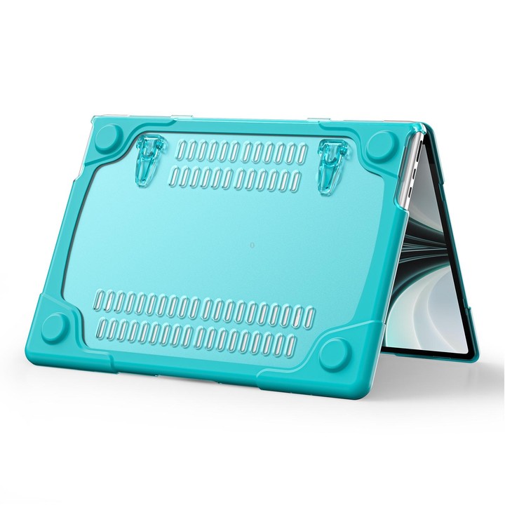 For MacBook Air 13.6 inch A2681 2022 / M3 2024 A3113 / M4 2025 A3240 TPU + PC Two-color Anti-fall Laptop Protective Case(Light B
