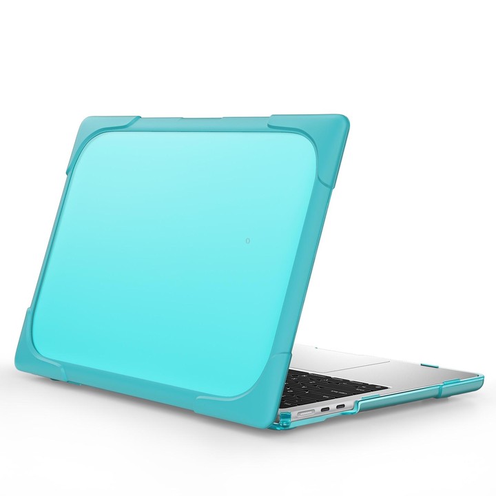 For MacBook Air 13.6 inch A2681 2022 / M3 2024 A3113 / M4 2025 A3240 TPU + PC Two-color Anti-fall Laptop Protective Case(Light B