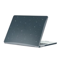 Gypsophila Laptop Protective Case For MacBook Air 13.6 2025 / 2023 / 2022(Black)
