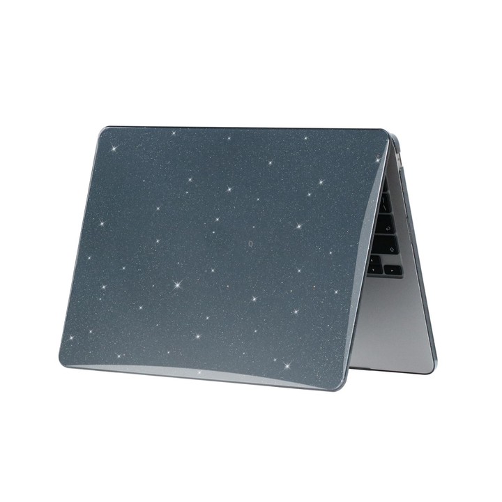 Gypsophila Laptop Protective Case For MacBook Air 13.6 2025 / 2023 / 2022(Black)