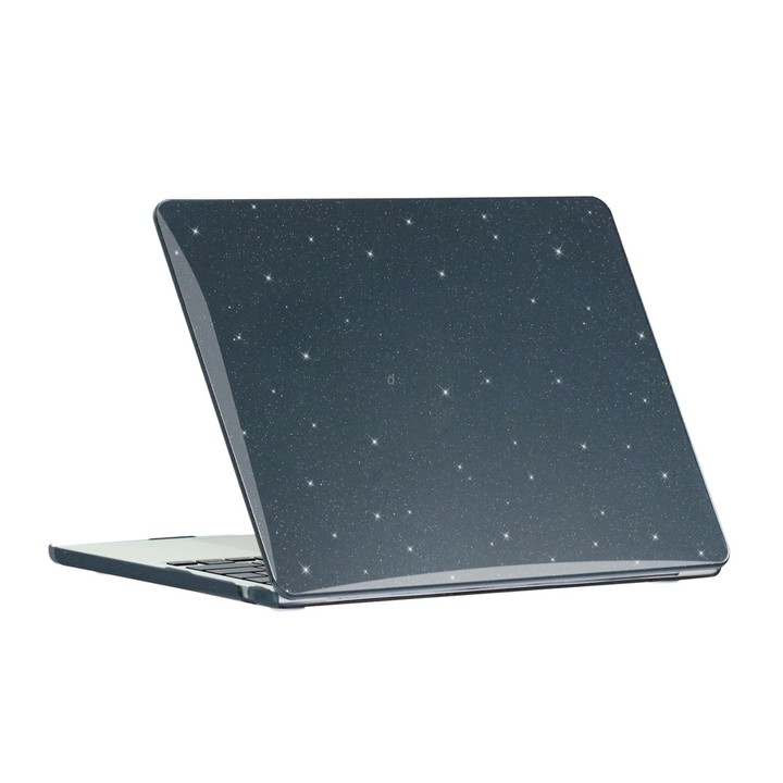 Gypsophila Laptop Protective Case For MacBook Air 13.6 2025 / 2023 / 2022(Black)