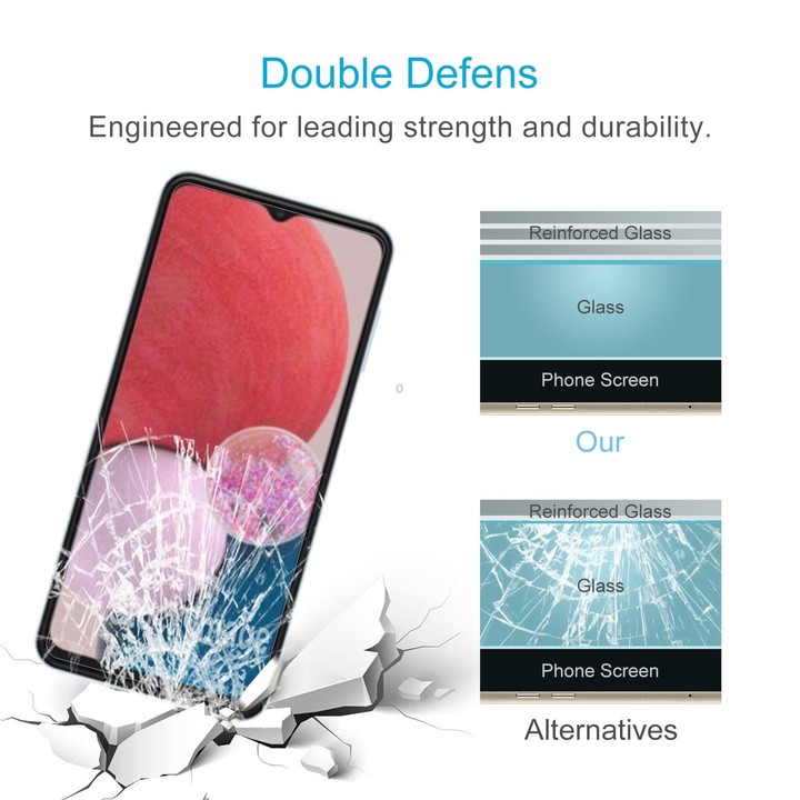 50pcs 0.26mm 9H 2.5D Tempered Glass Film For Samsung Galaxy A14 5G&4G / M14 / Jump 3