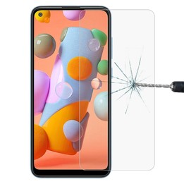 For Galaxy A11 / M11 0.26mm 9H Surface Hardness 2.5D Explosion-proof Tempered Glass Half Screen Film