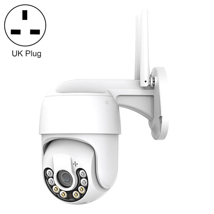 QX59 1920 x 1080P HD 2MP Wireless WiFi Smart Surveillance Camera Support Night Vision & Motion Detection & Two-way Audio & TF Ca