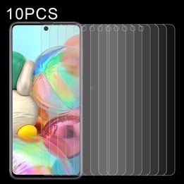 10 PCS 0.26mm 9H Surface Hardness 2.5D Explosion-proof Tempered Glass Non-full Screen Film For Samsumg Galaxy F55 / M55 / M54 /