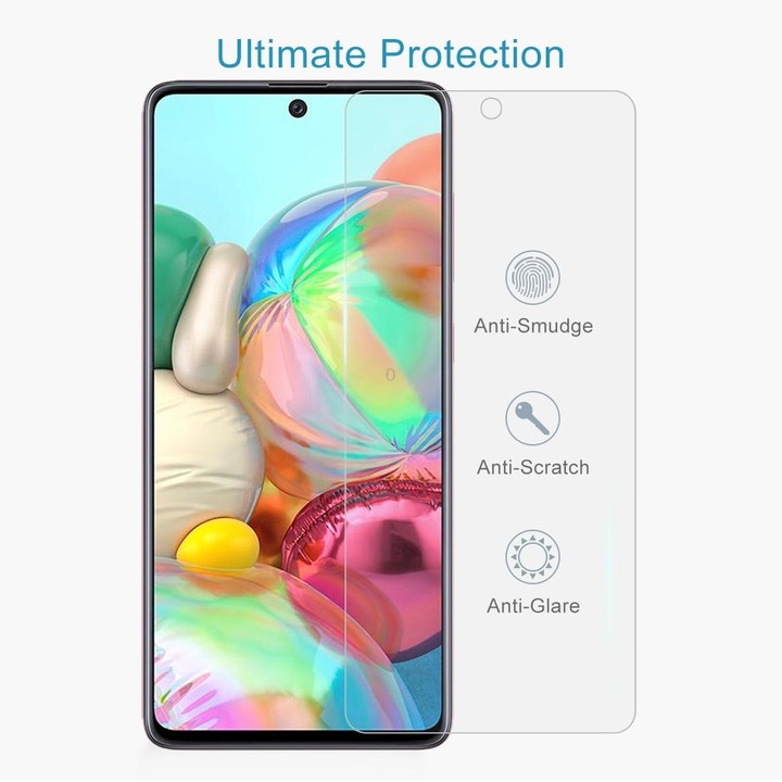 10 PCS 0.26mm 9H Surface Hardness 2.5D Explosion-proof Tempered Glass Non-full Screen Film For Samsumg Galaxy F55 / M55 / M54 /