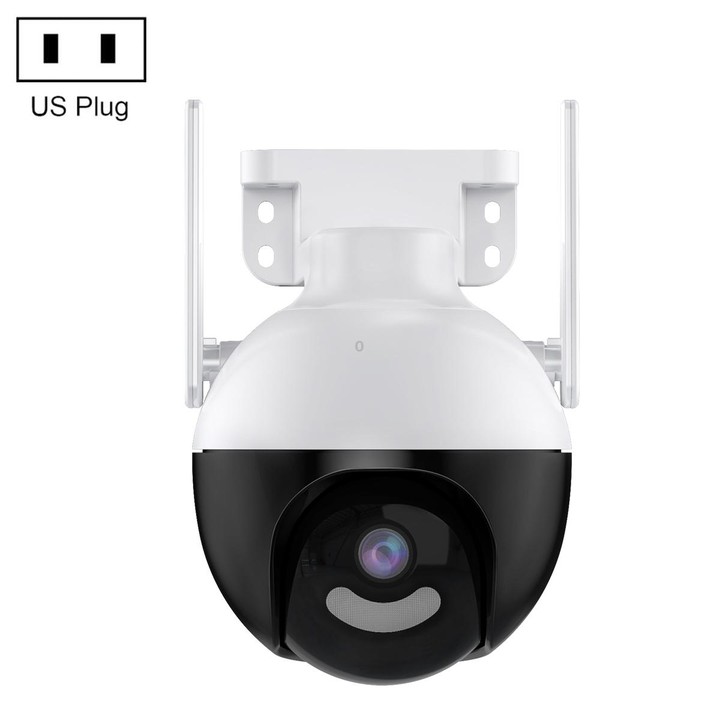 A18 4MP HD Wireless WiFi Smart Surveillance Camera, Specification:US Plug