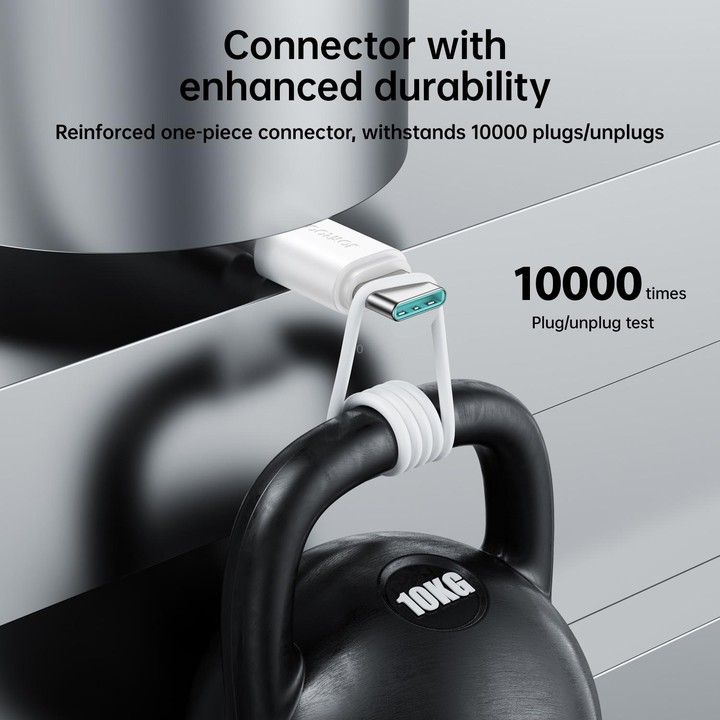 JOYROOM S-UC027A9 3A USB to USB-C/Type-C Fast Charging Data Cable, Length:1m(Black)
