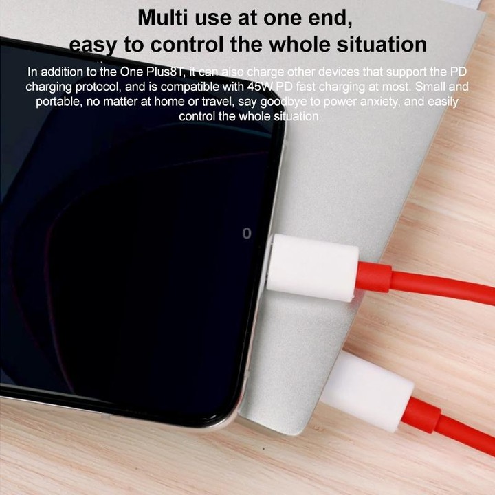 Fast Charging Cable 65W 6A Dual Type-C Interface Charging Data Cable Length:1.5m