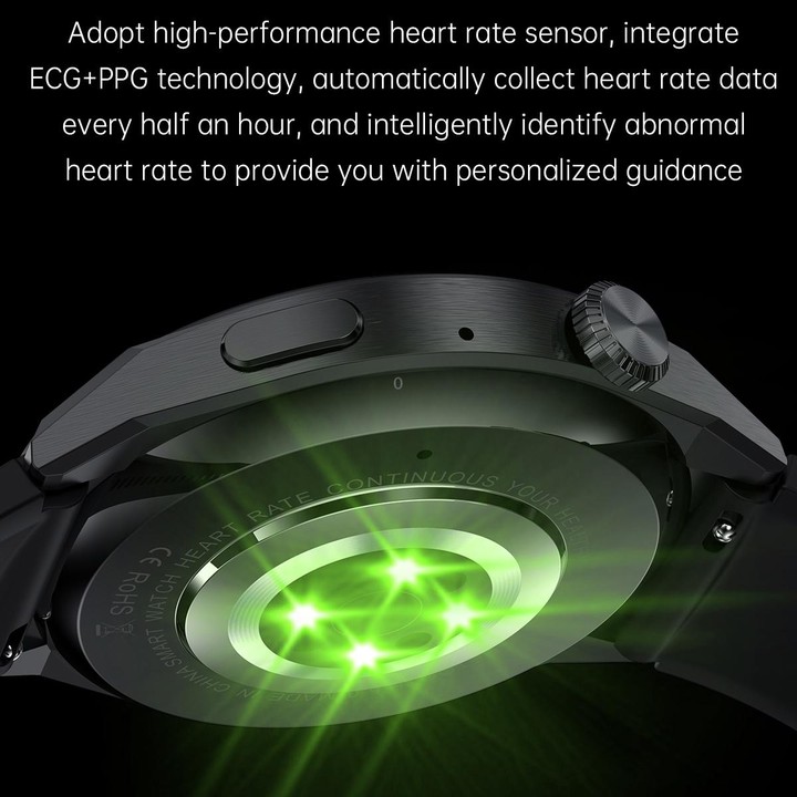 MD3MAX 1.39 inch Round Screen TPU Strap Smart Watch Supports Heart Rate Monitoring/Blood Oxygen Monitoring(Silver)