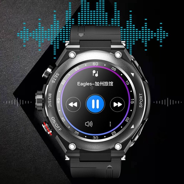 T92 1.28 inch IPS Touch Screen 2 in 1 Bluetooth Headset Smart Watch, Support Heart Rate Monitoring/Bluetooth Music(Silver)