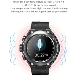 T92 1.28 inch IPS Touch Screen 2 in 1 Bluetooth Headset Smart Watch, Support Heart Rate Monitoring/Bluetooth Music(Silver)
