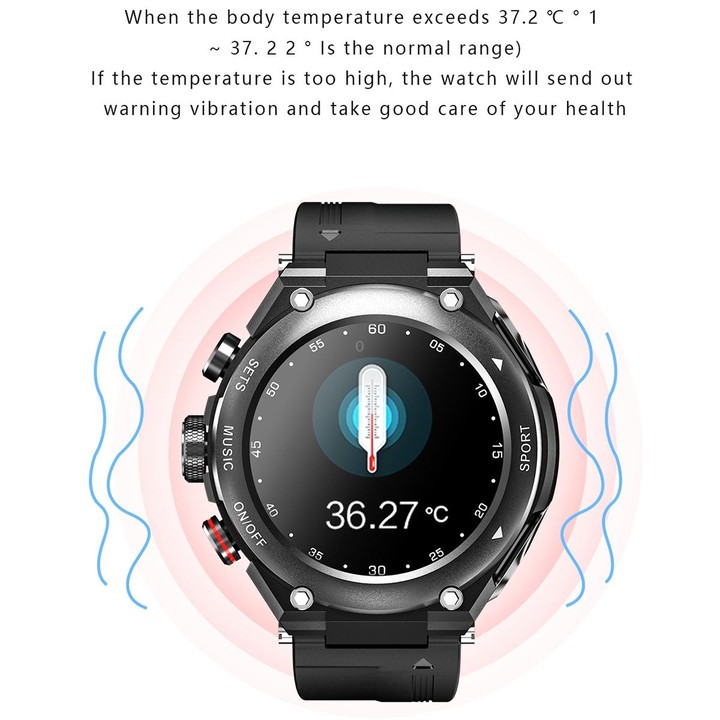 T92 1.28 inch IPS Touch Screen 2 in 1 Bluetooth Headset Smart Watch, Support Heart Rate Monitoring/Bluetooth Music(Silver)