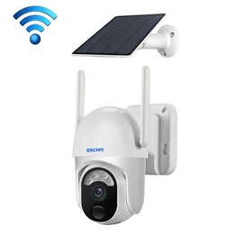 ESCAM QF103 3MP Cloud Storage PT WIFI PIR Alarm IP Camera with Solar Panel Battery Support Full Color Night Vision & Two Way Aud