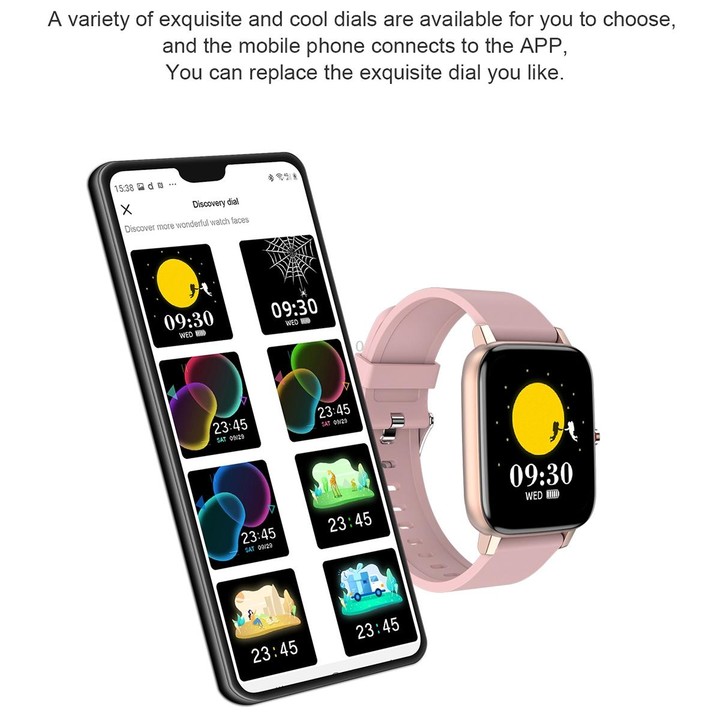 Ochstin 5H80 1.69 inch Square Screen Silicone Strap Heart Rate Blood Oxygen Monitoring Bluetooth Smart Watch(Grey)