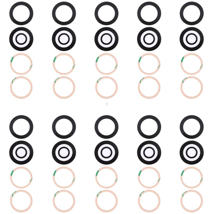 For OPPO Reno8 Pro China/Reno8 Pro 5G/Reno8 Pro+ 10 PCS Back Camera Lens