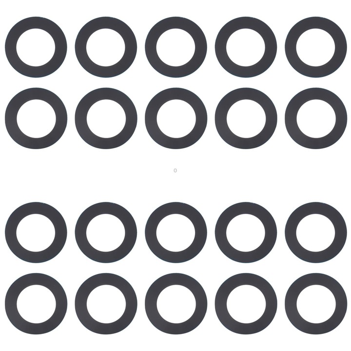 For OPPO Reno8 5G/Reno8 China 10 PCS Back Camera Lens