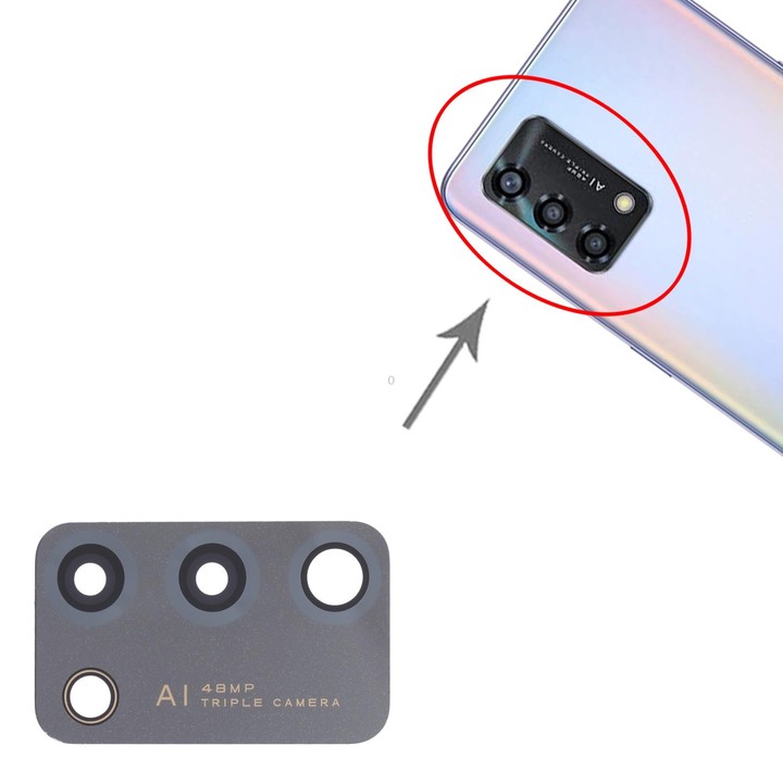 For OPPO A95/Reno6 Lite 10 PCS Back Camera Lens