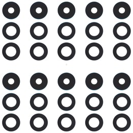 For OPPO K9 Pro 10 PCS Back Camera Lens