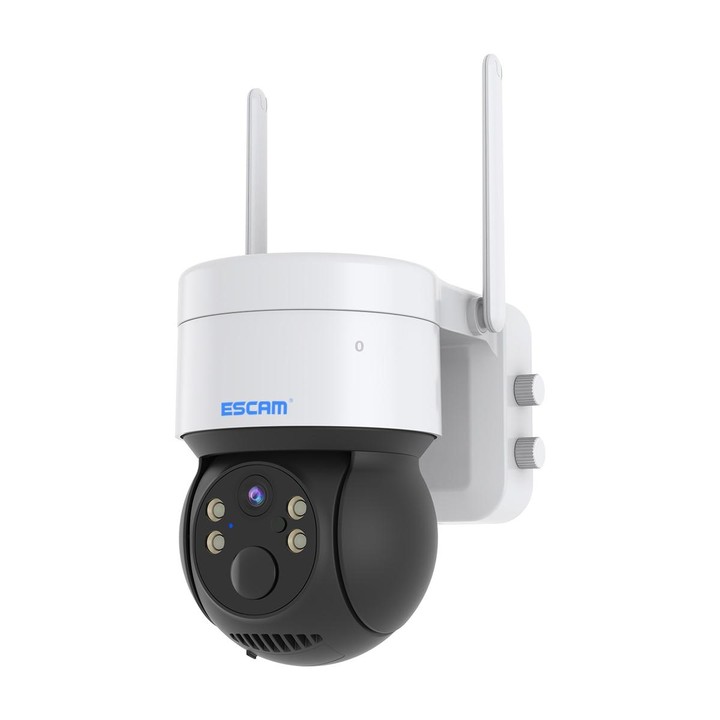 ESCAM QF170 2MP WiFi Full Color Night Vision Two-way Audio Solar Camera(Black)