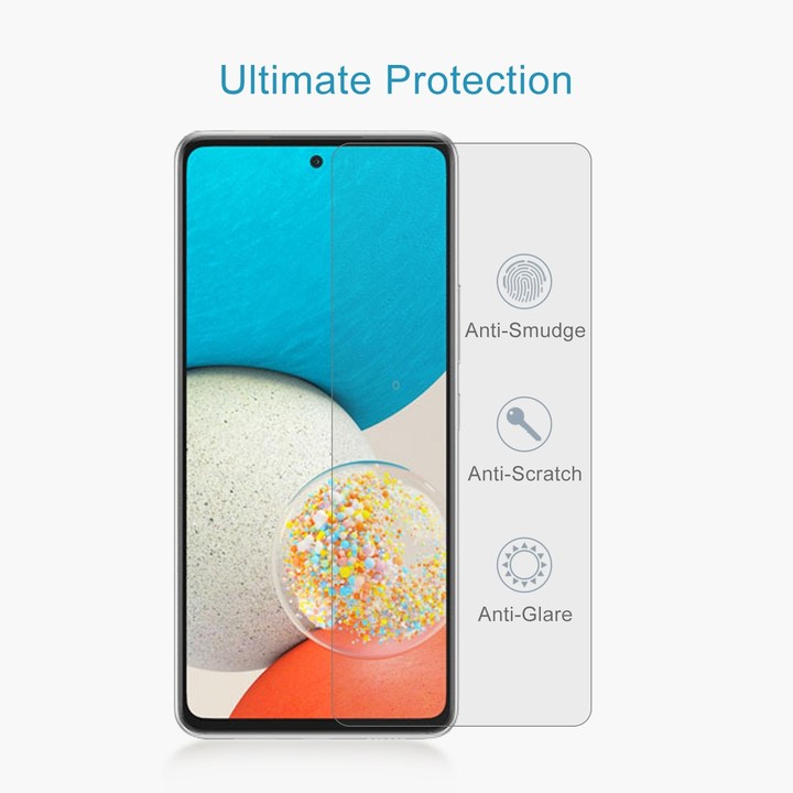 For Samsung Galaxy A54 5G 50pcs 0.26mm 9H 2.5D Tempered Glass Film