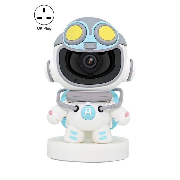 ESCAM PT211 Motion Detection & Tracking 2MP Sound Alarm Cloud Storage Two-way Audio Night Vision WiFi Camera, Plug Type:UK Plug