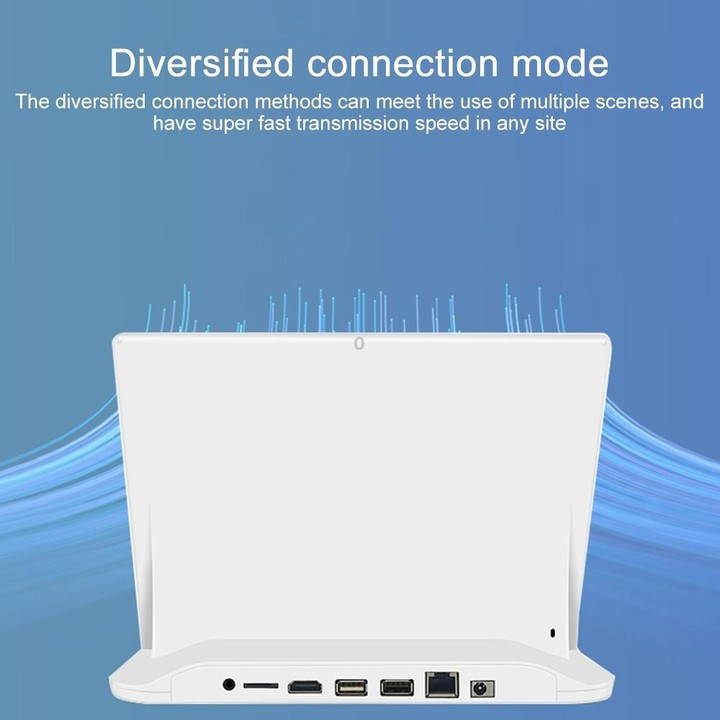 HSD1007A 10.1 inch Touch Screen All in One PC, RK3288 2GB+16GB Android 6.0, Plug:US Plug(White)