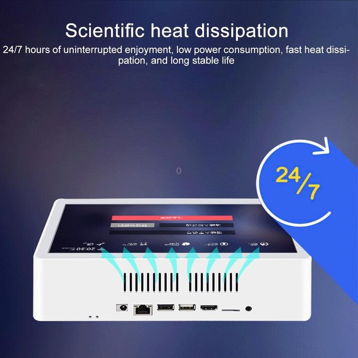 HSD8012T 8.0 inch Android 6.0 All in One PC, RK3288, 2GB+16GB, Plug:AU Plug(White)
