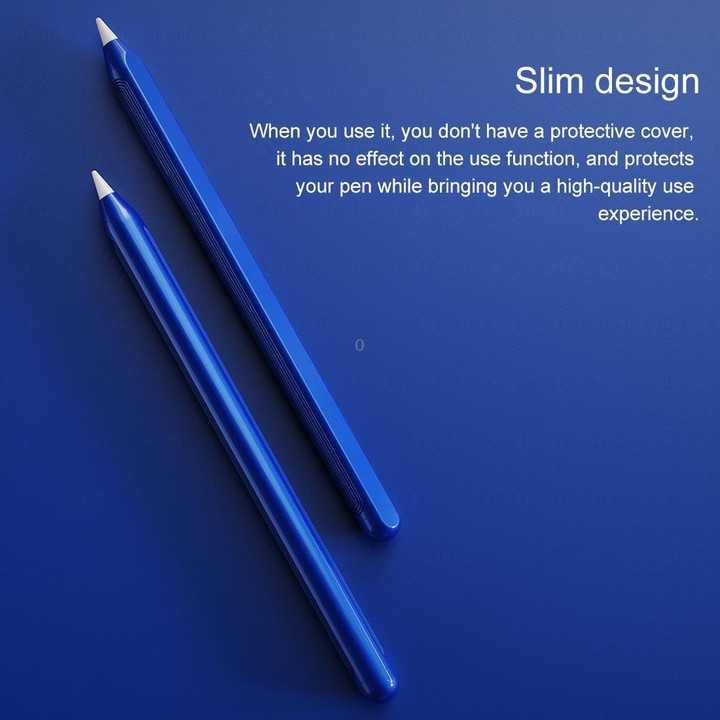 For Apple Pencil 2 Stylus Touch Pen Protective Cover(Blue)