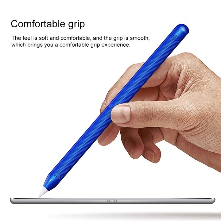 For Apple Pencil 2 Stylus Touch Pen Protective Cover(Blue)