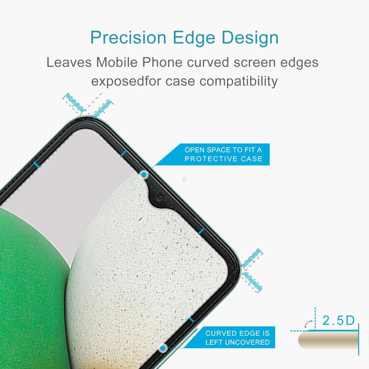 For Samsung Galaxy A04 Core 10pcs 0.26mm 9H 2.5D Tempered Glass Film