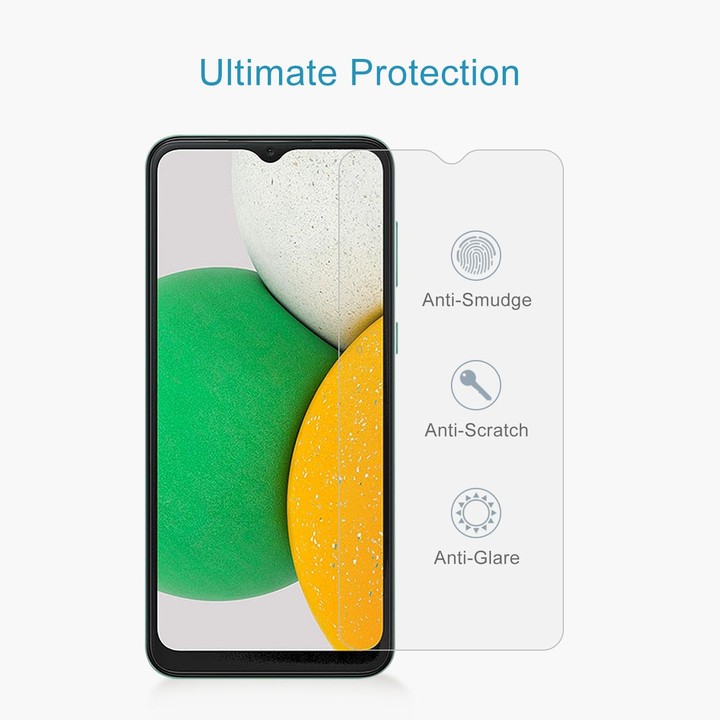 For Samsung Galaxy A04 Core 50pcs 0.26mm 9H 2.5D Tempered Glass Film