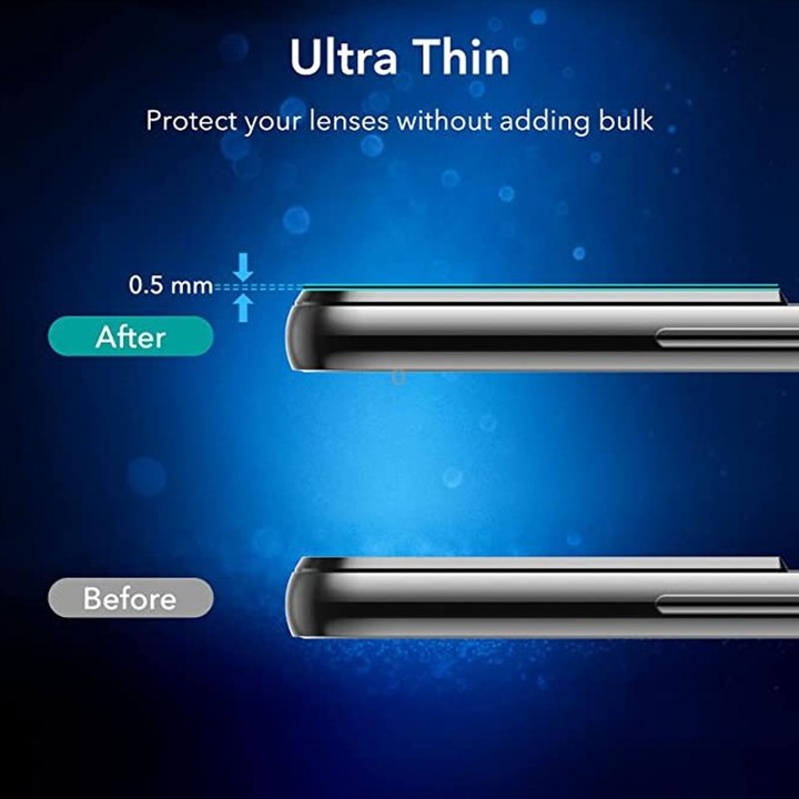 For Samsung Galaxy S22 / S22+ 5G 50pcs Integrated Rear Camera Lens Tempered Glass Film(Black)