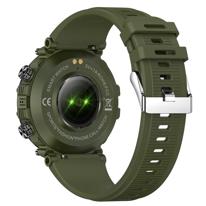 CF11 1.39 inch Waterproof Smart Sports Wristband Support Heart Rate Monitoring / Blood Pressure Monitoring(Green)