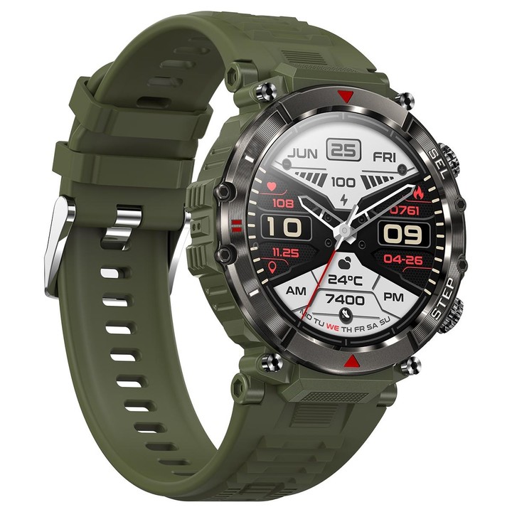 CF11 1.39 inch Waterproof Smart Sports Wristband Support Heart Rate Monitoring / Blood Pressure Monitoring(Green)