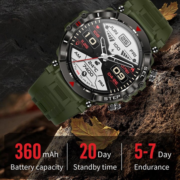 CF11 1.39 inch Waterproof Smart Sports Wristband Support Heart Rate Monitoring / Blood Pressure Monitoring(Green)