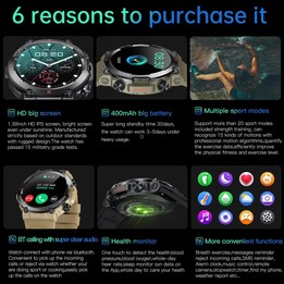 K56 Pro 1.39 inch Smart Silicone Strap Wristband Support Heart Rate Monitoring / Blood Pressure Monitoring(Green)