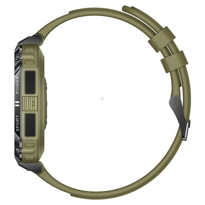 T3 1.95 inch Rugged Smart Sports Wristband Support Heart Rate Monitoring / Blood Pressure Monitoring(Green)