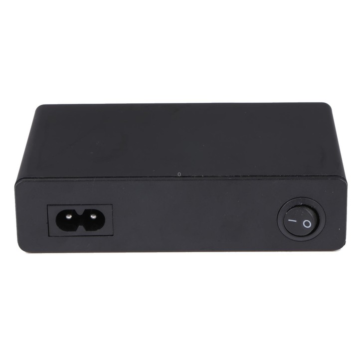 MFT-03Q 10 in 1 65W QC3.0 USB Smart Fast Charger, Plug Type:UK Plug(Black)