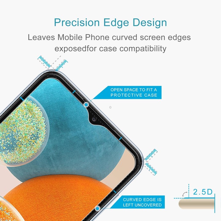 For Samsung Galaxy A24 4G 10pcs 0.26mm 9H 2.5D Tempered Glass Film