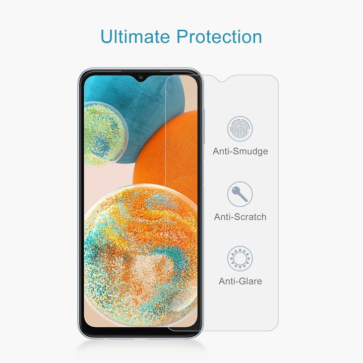 For Samsung Galaxy A24 4G 50pcs 0.26mm 9H 2.5D Tempered Glass Film
