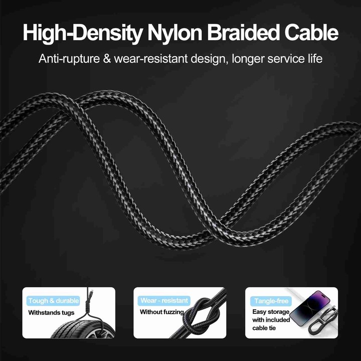 JOYROOM S-CC100A10 Extraordinary Series 100W USB-C / Type-C to USB-C / Type-C Fast Charging Data Cable, Cable Length:1.2m(White)