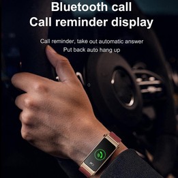K13 1.14 inch Silicone Band Earphone Detachable Smart Watch Support Bluetooth Call(Red)