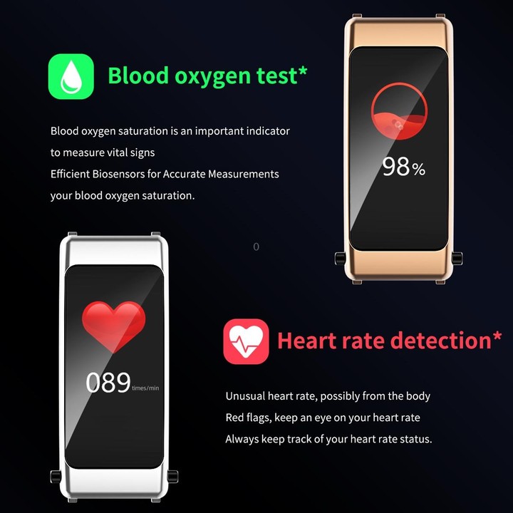 K50 1.08 inch Steel Band Earphone Detachable IP67 Waterproof Smart Watch Support Bluetooth Call(Black)