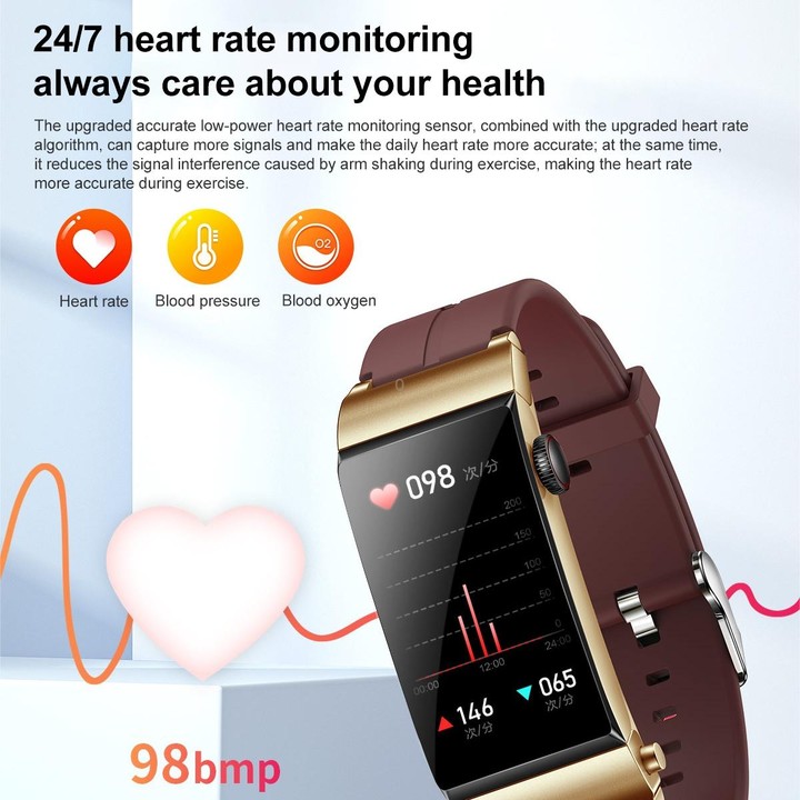 M6 1.5 inch Silicone Band Earphone Detachable IP68 Waterproof Smart Watch Support Bluetooth Call(Red)