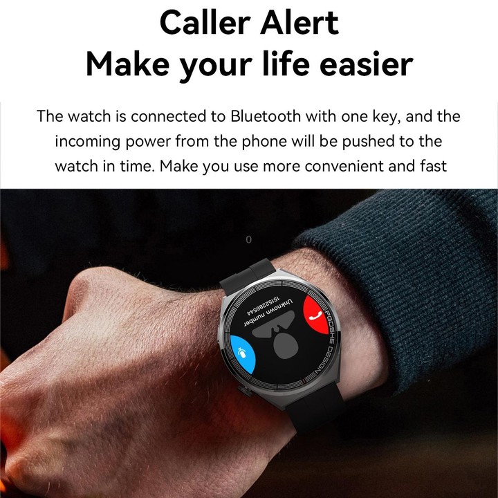 PG3 Pro 1.41 inch TFT Screen Smart Watch, Support Heart Rate / Blood Pressure Monitoring(Black)