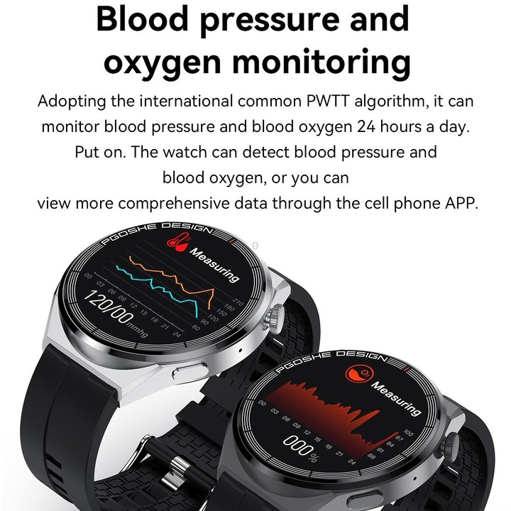 PG3 Pro 1.41 inch TFT Screen Smart Watch, Support Heart Rate / Blood Pressure Monitoring(Black)