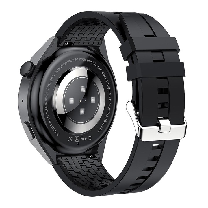 PG3 Pro 1.41 inch TFT Screen Smart Watch, Support Heart Rate / Blood Pressure Monitoring(Black)